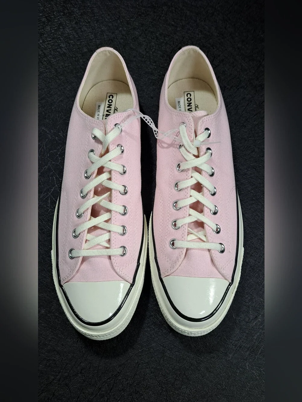 Converse Chuck 70 Low Top Pink Canvas Sneakers Men’s Size 13 / Women’s Size 15. - Picture 16 of 16